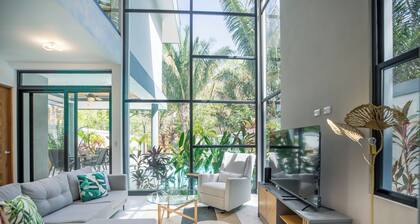 Cozy Paradise 3-Min Walk to Playa Pelada Beach with pool