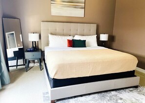 3 bedrooms, iron/ironing board, WiFi, bed sheets