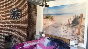 5 soverom, strykejern/-brett, wi-fi og sengetøy