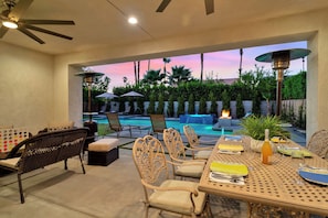 Outdoor dining