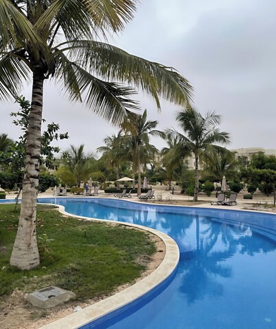2-bedroom villa in Hawana Salalah Resort with WiFi, AC,Free Swimming and Beaches