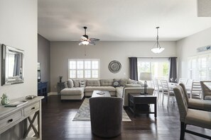 Smart-tv en een kantoor