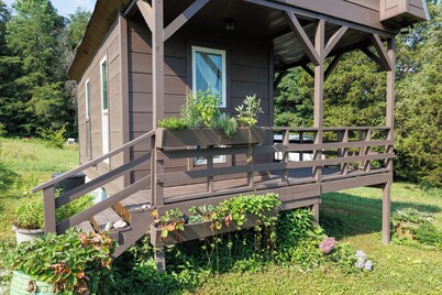 Charming cabin with AC near Decatur