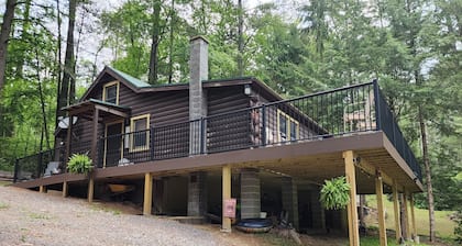 Charming 3-bedroom cabin with WiFi, AC in tranquil Waterville