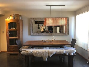 Dining - Apartment with the best skiing in the South American Andes (la parva)