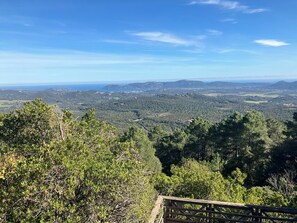 Utsikt fra overnattingsstedet