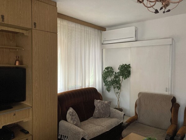 Living area - Charming apartment in welcoming Struga with AC (Struga)