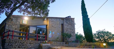 Uitzicht vanuit accommodatie