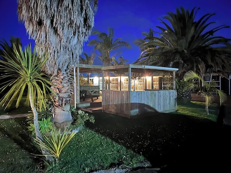 Property grounds. The Awanui Hotel