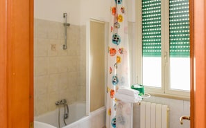 Hair dryer, towels