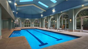 Indoor pool, outdoor pool