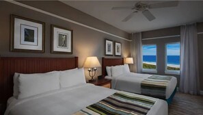 2 bedrooms, in-room safe, desk, iron/ironing board