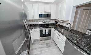 Microwave, oven, stovetop, dishwasher - Oceanview Unit in Cocoa Beach with Amazing view & Direct Beach 333 by the Sea (Cocoa Beach)