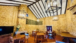 Sala de estar en el lobby