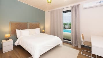 8 habitaciones, escritorio, tabla de planchar con plancha y wifi