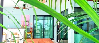 Downtown Villa with Private Pool & Bar