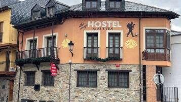 Overnatningsstedets facade