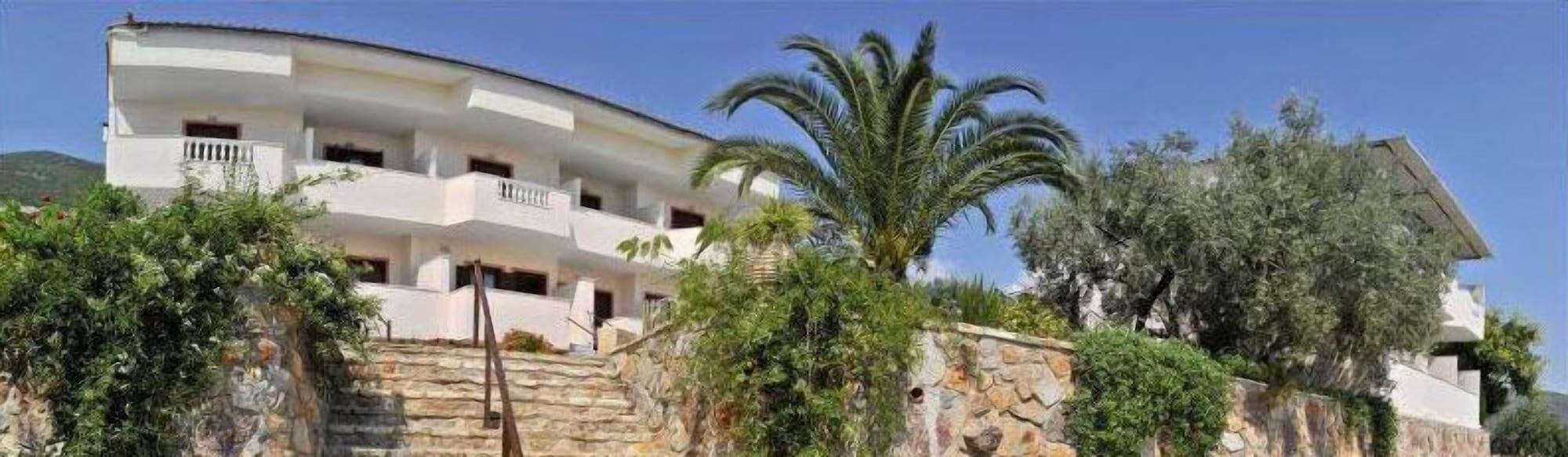 Udsigt fra overnatningsstedet