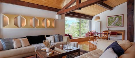 تلفزيون، مدفأة، ستيريو