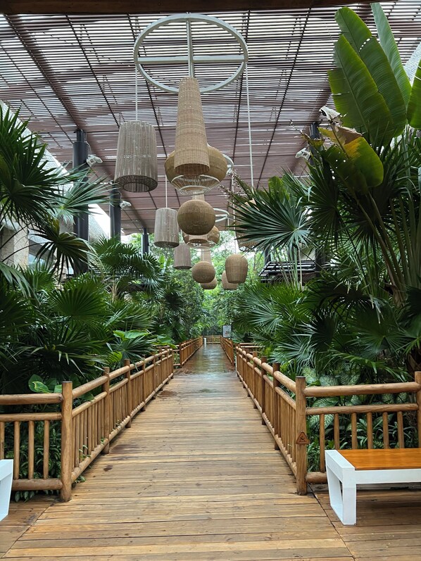 Overnatningsstedets område