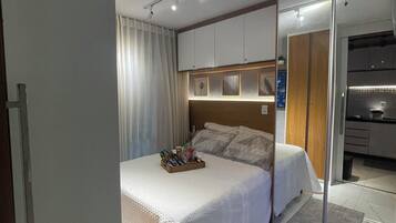 1 Schlafzimmer, Bügeleisen/Bügelbrett, kostenloses WLAN, Bettwäsche