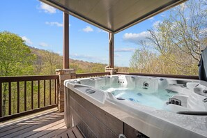 Baignoire à remous extérieure
