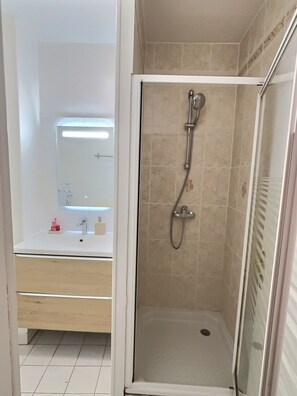 Towels, soap, toilet paper