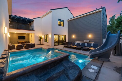 Brand New Home; inside slide, gourmet kitchen, view for days, and just feels like home!