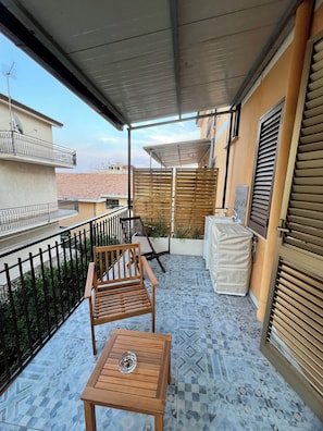 Terrace/patio - Casa Spartea Cilento coast, your seaside retreat! (Marina di Camerota)