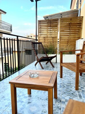 Terrace/patio - Casa Spartea Cilento coast, your seaside retreat! (Marina di Camerota)