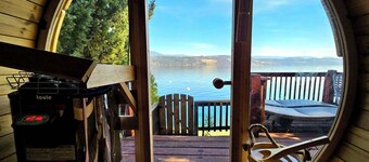 Nordic Calm. Okanagan Charm. Escape to our tranquil lakeside cottage retreat.