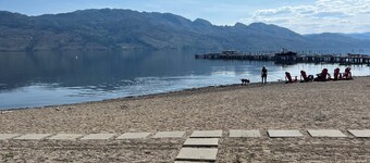Charming 2-bedroom condo on the lake in West Kelowna with access to a boat lift.