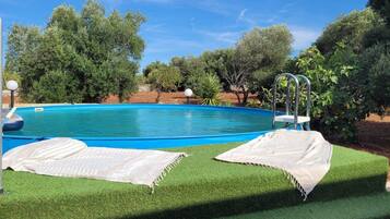 Una piscina riscaldata