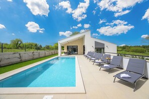 Piscine chauffée