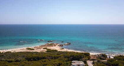 Villa with private pool in San Foca 100 meters from the sea