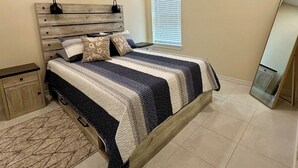 2 soverom, strykejern/-brett, wi-fi (inkludert) og sengetøy