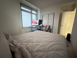 2 chambres, bureau, Wi-Fi, draps fournis