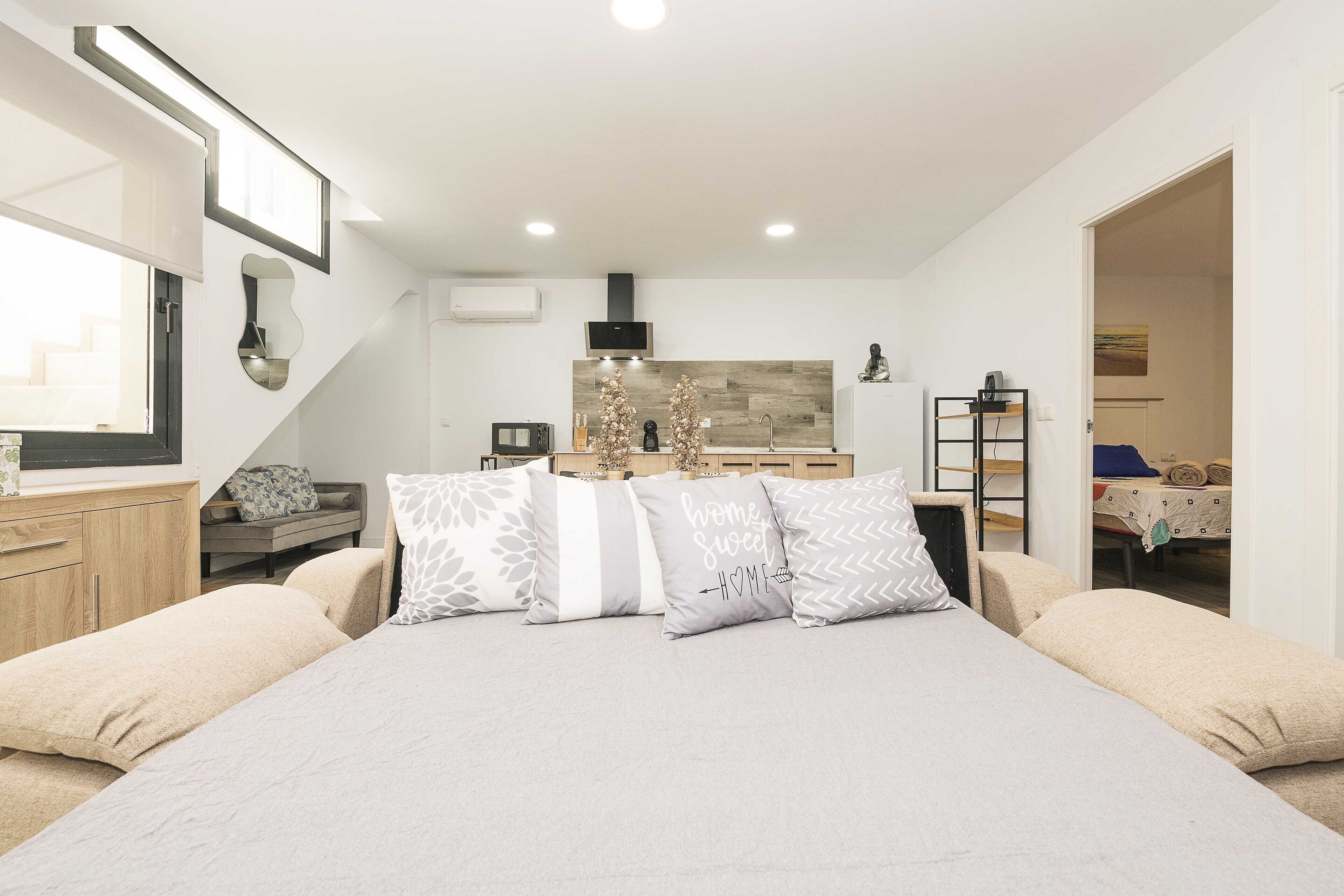 1 soverom, strykejern/-brett, wi-fi (inkludert) og sengetøy