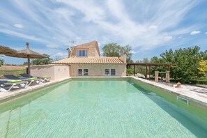 Pool - SECRETARI - Rustic finca with private pool and free Wifi (Montuïri)