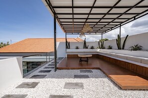 Terrasse sur le toit