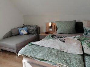 2 chambres, Wi-Fi gratuit, draps fournis