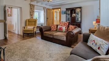 Smart-tv och eldstad