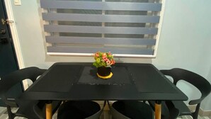 Dining - 2BR at Amplayo Apartelle — Modern comfort, cozy vibes at an affordable price... (Cagayan de Oro City)