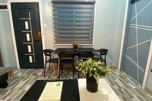 Dining - 2BR at Amplayo Apartelle — Modern comfort, cozy vibes at an affordable price... (Cagayan de Oro City)