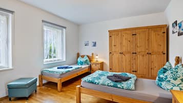 2 chambres, Wi-Fi gratuit, draps fournis