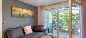 Apartment 'Sonnenschein' with Shared Pool, Private Terrace and Wi-Fi