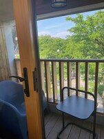 Deluxe loft, balkon, uitzicht op stad | Balkon