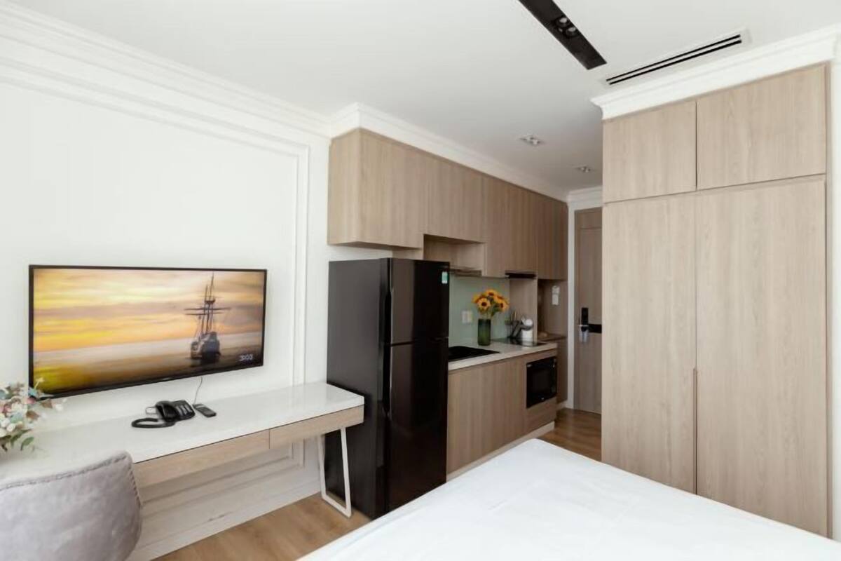 1 dormitorio, cortinas opacas, sistema de insonorización y wifi gratis