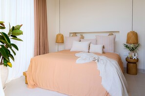 2 chambres, draps fournis