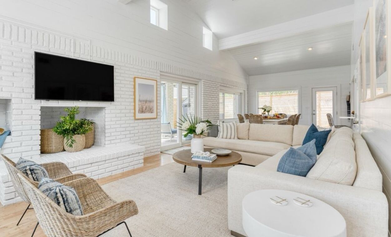 Smart TV, table football, books